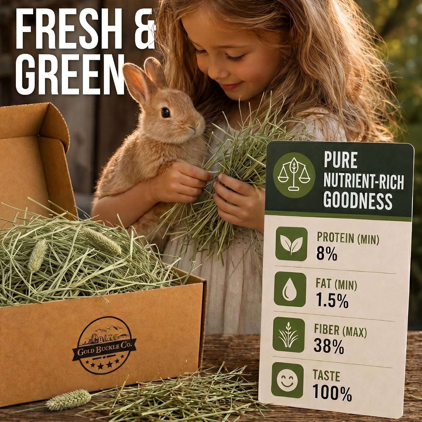 30 lb Premium Timothy Hay for Rabbits & Guinea Pigs | Farm Fresh Utah Grown (Copy) (Copy)