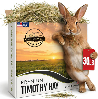 30 lb Premium Timothy Hay for Rabbits & Guinea Pigs | Farm Fresh Utah Grown (Copy) (Copy)
